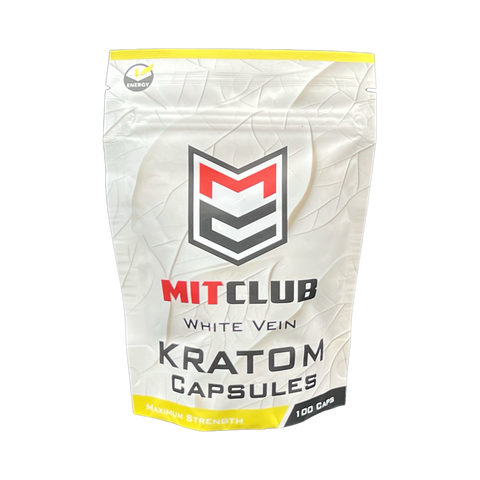 White Vein Kratom Capsules
