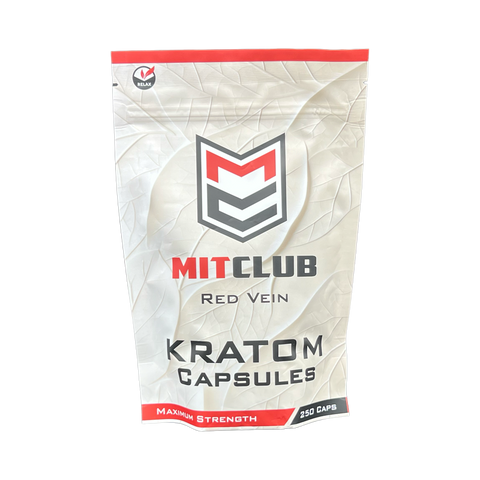 Red Vein Kratom Capsules