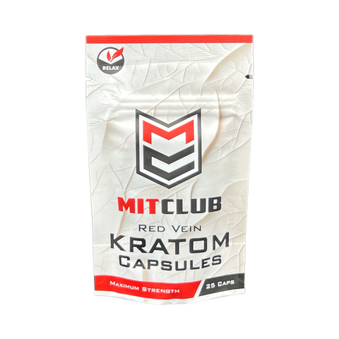 Red Vein Kratom Capsules